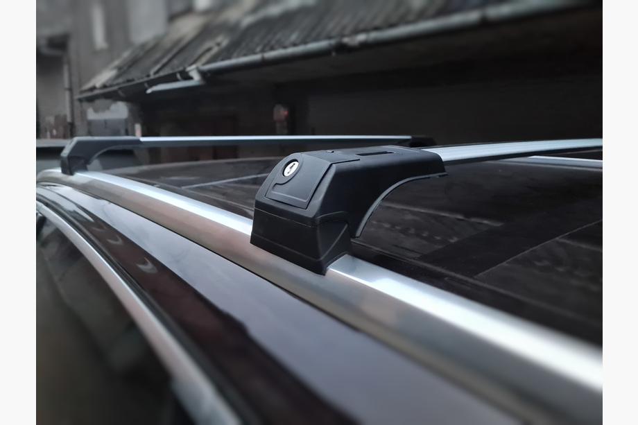 Audi Q7 2015–2026 Dakdragers (dwarsbalken) voor geïntegreerde dakrails Skybar (2 stuks) Image
