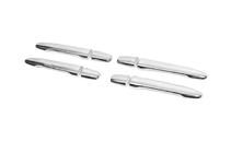 Mitsubishi Lancer X 2008– Uitverkoop! Chroom deurgreep covers (4 stuks, zonder gaten) foto 2
