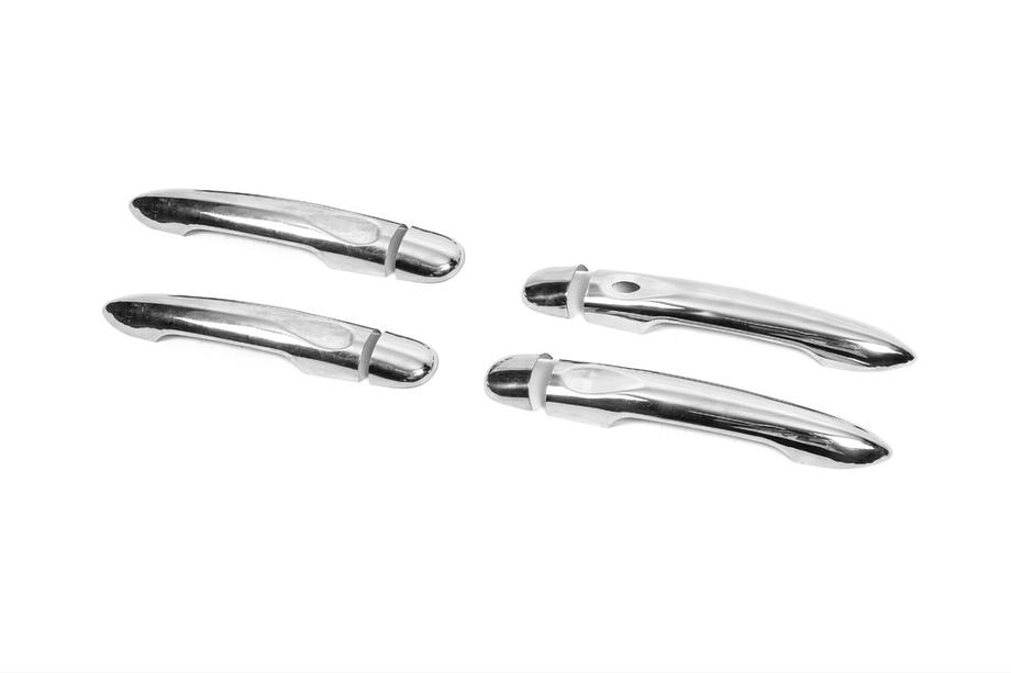Renault Megane III 2009–2016 Uitverkoop! Deurgreep covers zonder sleutelgat (4 stuks, RVS) Image