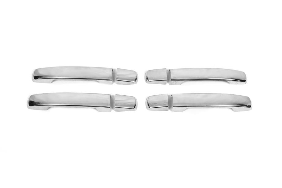 Nissan Qashqai 2007–2010 Uitverkoop! Deurgreep covers zonder sleutelgat (4 stuks, RVS) Image