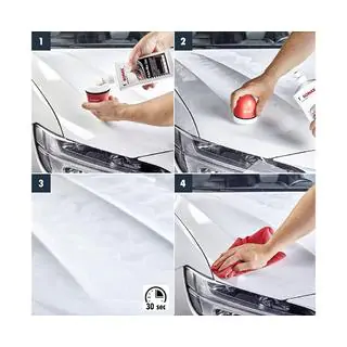 Sonax NanoPro kleurpolish met wax, wit, 250 ml foto 2