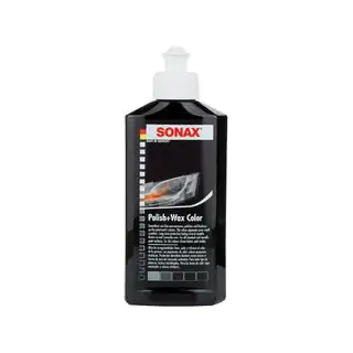 Sonax NanoPro kleurpolish met wax, zwart 250 ml foto 1