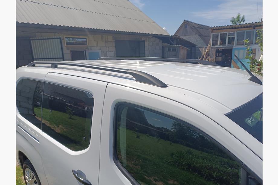 Toyota Proace City 2016– OmsaLine Solid dakrails (2 stuks, zwart) Image
