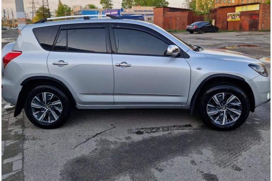 Toyota Rav 4 2006–2013 Wielkast-/spatbordrandlijsten (4 stuks, zwart, ABS-kunststof) Image