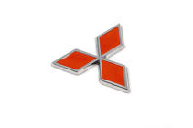Mitsubishi Colt 1996–2004 Embleem 85 mm (rood) foto 2