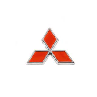 Embleem 85 mm (rood) Mitsubishi Colt 1996–2004 foto 1