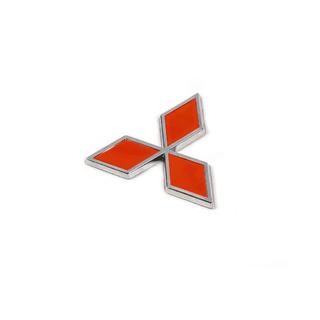 Embleem 85 mm (rood) Mitsubishi Colt 1996–2004 foto 2