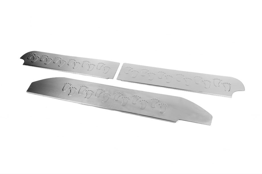 Mercedes Vito W639 2004–2014 Interieur instaplijsten V2 (Carmos) Set van 4 stuks, Carmos - Turks staal Foto 1
