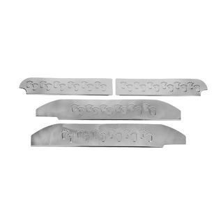 Carmos V2 RVS instaplijsten voor binnendorpels Mercedes Viano 2004–2014 foto 2