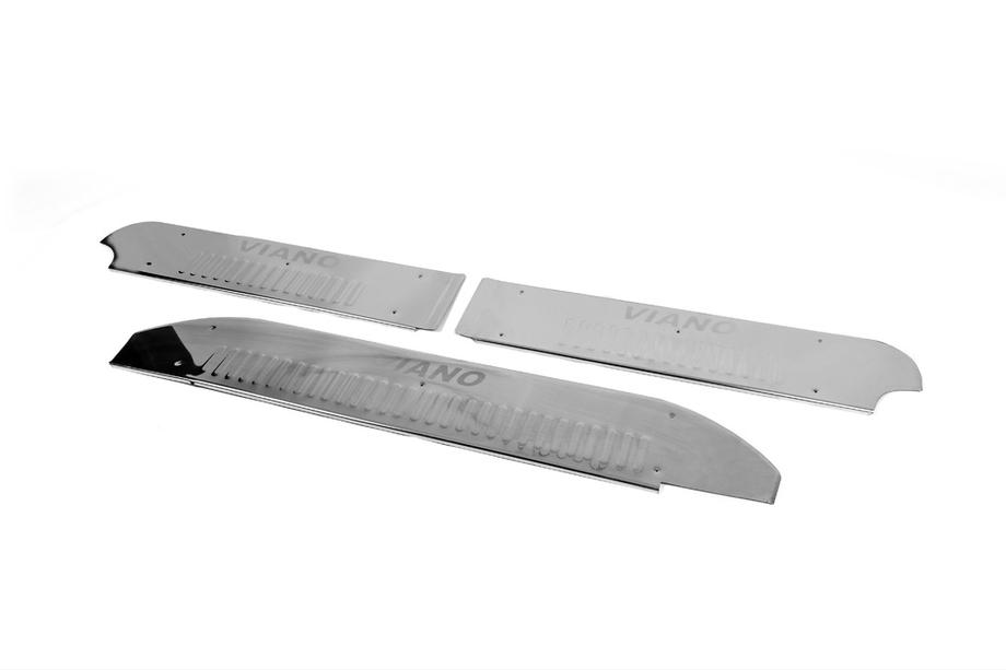 Mercedes Viano 2004–2014 Interieur dorpellijsten Carmos V4 (roestvrij staal) Image