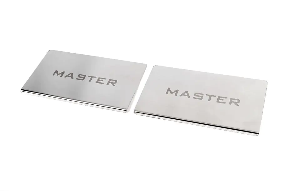 Renault Master 1998–2010 Interieur dorpellijsten Carmos V1 (2 stuks, RVS) Image