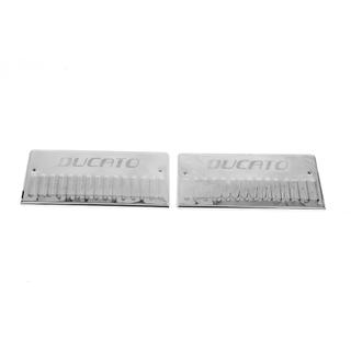 Interieur dorpellijsten Carmos V3 (2 stuks, RVS) Fiat Ducato 2006–2025 foto 2