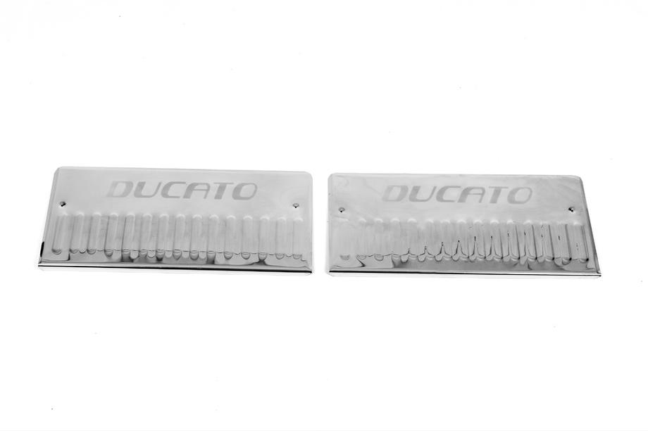Fiat Ducato 2006–2025 Interieur dorpellijsten Carmos V3 (2 stuks, RVS) Foto 2