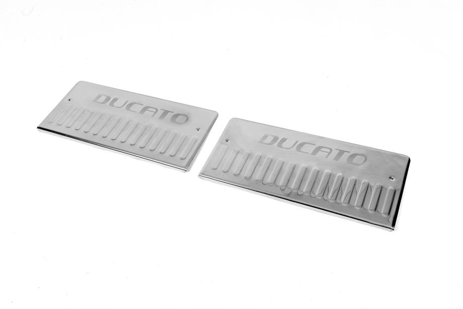 Fiat Ducato 2006–2025 Interieur dorpellijsten Carmos V3 (2 stuks, RVS) Foto 1