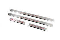 Nissan NP300 1999–2015 Carmos V2 instaplijsten (4 stuks, RVS) foto 1