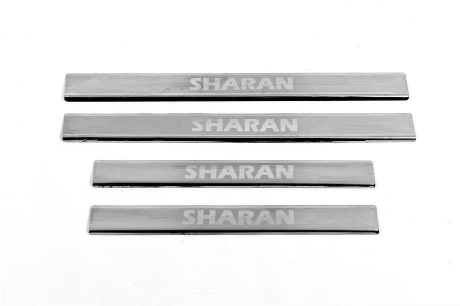 Volkswagen Sharan 2010–2023 Carmos V2 instaplijsten (4 stuks, RVS) Foto 2