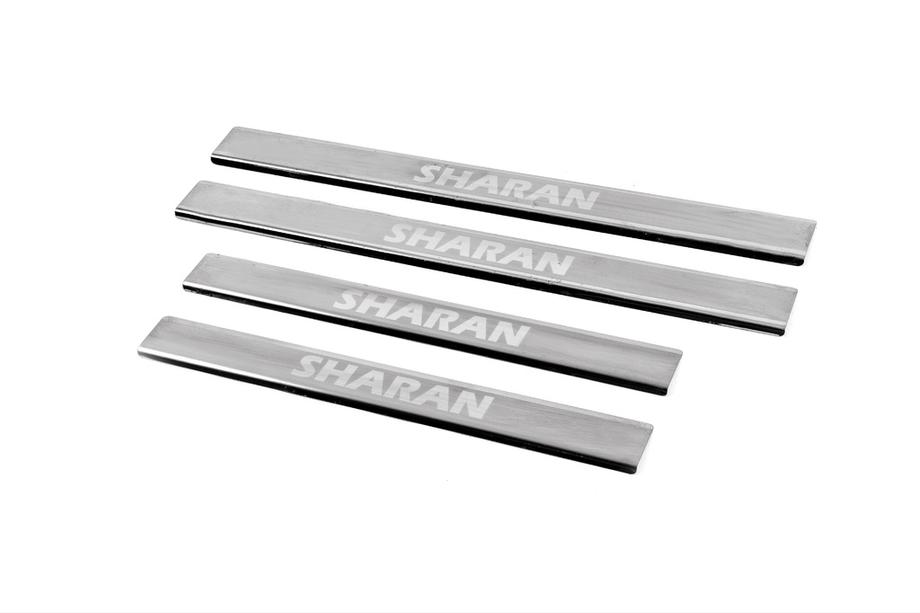 Volkswagen Sharan 2010–2023 Carmos V2 instaplijsten (4 stuks, RVS) Foto 1