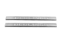 Citroen Berlingo 2008–2018 Dorpellijsten Carmos V2 (RVS) Voor- en achterdeuren (4 stuks) foto 2