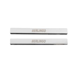 RVS instaplijsten Carmos V2 (2 stuks) Citroen Berlingo 1996–2008 foto 1