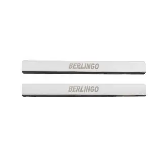 RVS instaplijsten Carmos V2 (2 stuks) Citroen Berlingo 1996–2008 foto 1