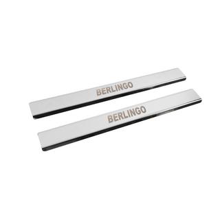 RVS instaplijsten Carmos V2 (2 stuks) Citroen Berlingo 1996–2008 foto 3
