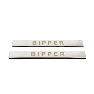Instaplijsten Carmos V1 (set 2 stuks, RVS) Peugeot Bipper 2008–2017 foto 2