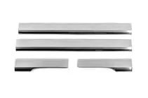Chevrolet Aveo T250 2005–2011 Carmos V2 interieur dorpellijsten (4-delig, RVS) foto 2