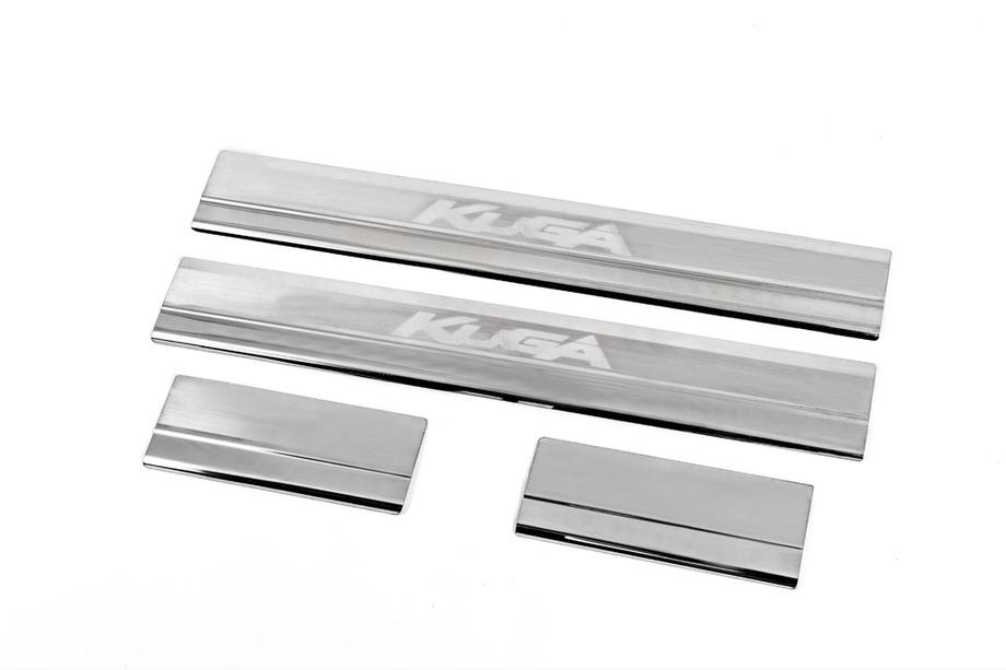 Ford Kuga 2008–2013 RVS instaplijsten Carmos V2 (4 stuks) Image