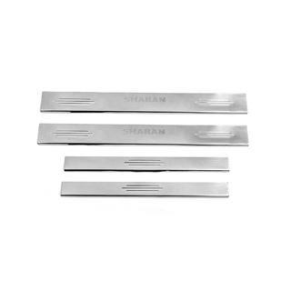 Carmos V2 instaplijsten (4 stuks, RVS) Volkswagen Sharan 1995–2010 foto 2