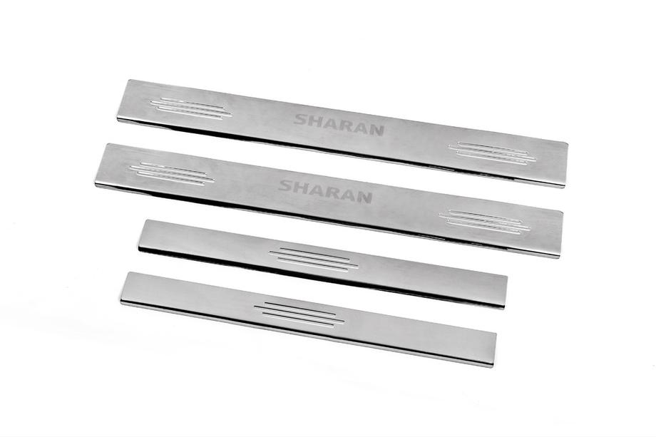 Volkswagen Sharan 1995–2010 Carmos V2 instaplijsten (4 stuks, RVS) Image