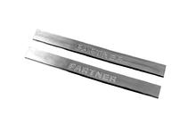 Peugeot Partner 1996–2008 Dorpellijsten V2 (Carmos, 2 stuks, staal) foto 1