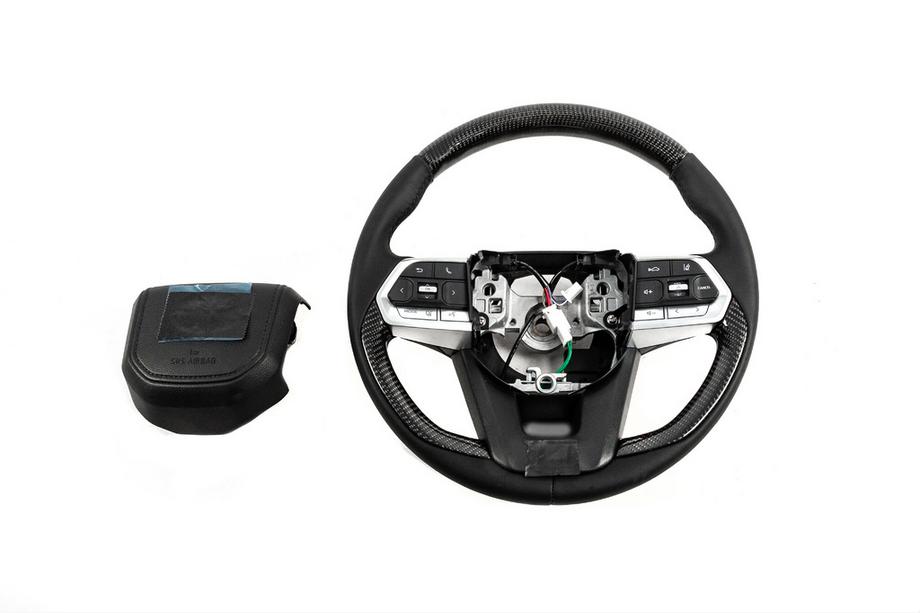 Toyota Land Cruiser 200 2007–2021 Stuurwiel met airbag in 2025-design (echt carbon) Foto 4