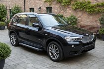 BMW X3 F25 2011–2018 Zijtreden Vision New Black (2 stuks, aluminium) foto 1