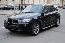 BMW X3 F25 2011–2018 Side steps Tayga V2 (2 stuks, aluminium) foto 1