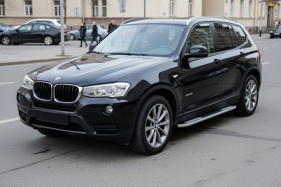 BMW X3 F25 2011–2018 Side steps Tayga V2 (2 stuks, aluminium) Image