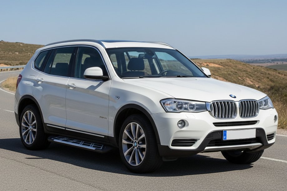 BMW X3 F25 2011–2018 Sunrise side steps (set van 2, aluminium) Image