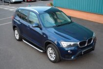 BMW X3 F25 2011–2018 Fullmond side steps (2 stuks, aluminium) foto 3
