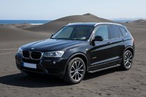 BMW X3 F25 2011–2018 Allmond Black side steps (2 st., aluminium) foto 1