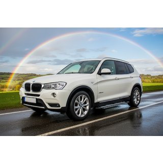 Rainbow zijtreden (set van 2, aluminium) BMW X3 F25 2011–2018 foto 1