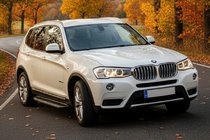 BMW X3 F25 2011–2018 Bosphore Grey zijtreden (set van 2, aluminium) foto 1