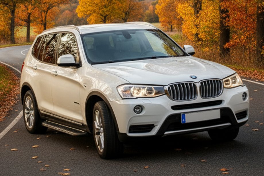 BMW X3 F25 2011–2018 Bosphore Grey zijtreden (set van 2, aluminium) Image