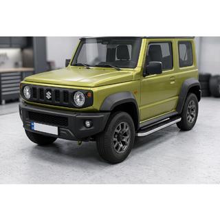 Side steps Tayga Grey (2 stuks, aluminium) Suzuki Jimny 2018– foto 1