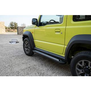 Zijtreden Vision New Black (2 stuks, aluminium) Suzuki Jimny 2018– foto 2