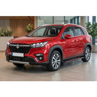 Side steps Maya Red (2 stuks, aluminium) Suzuki SX4 S-Cross 2021– foto 1