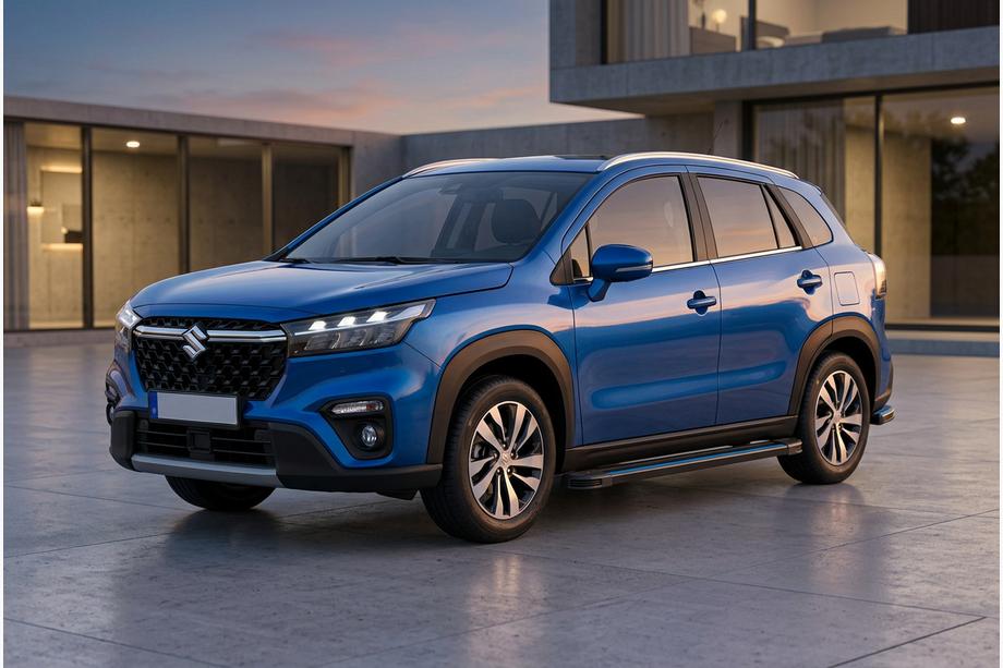 Suzuki SX4 S-Cross 2021– Maya Blue zijtreden (2 stuks, aluminium) Image