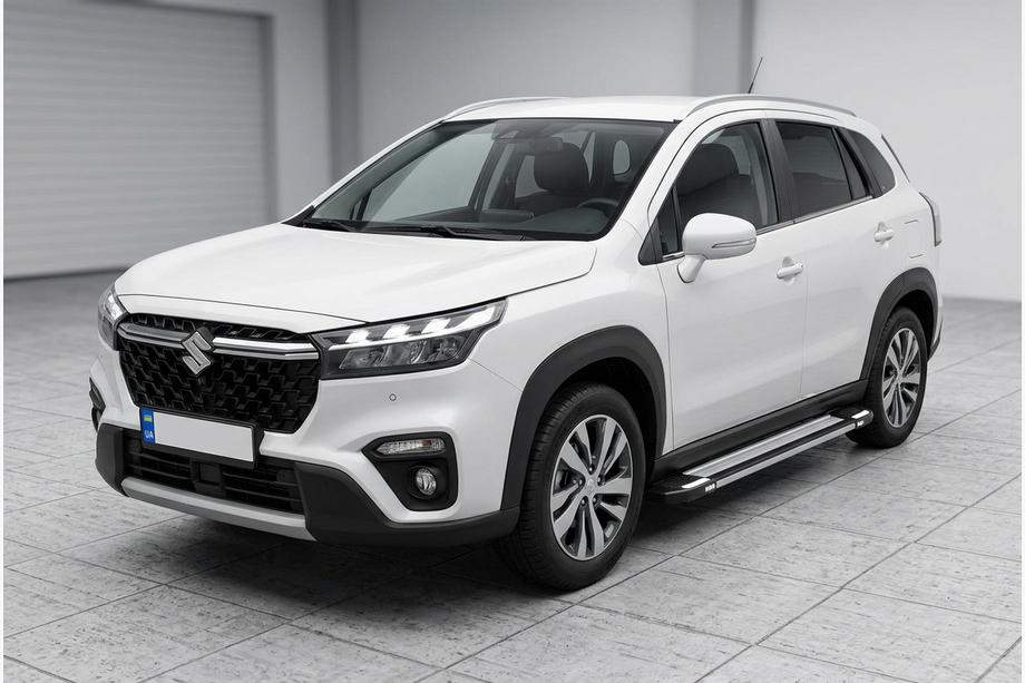 Suzuki SX4 S-Cross 2021– Rainbow zijtreden (set van 2, aluminium) Image