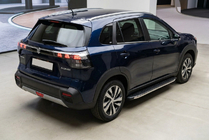 Suzuki SX4 S-Cross 2021– BlackLine side steps (2 stuks, aluminium) foto 1