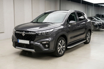 Suzuki SX4 S-Cross 2021– Side steps Tayga Grey (2 stuks, aluminium) foto 1