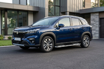 Suzuki SX4 S-Cross 2021– Side steps Tayga V2 (2 stuks, aluminium) foto 1