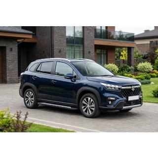 Zijtreden Vision New Black (2 stuks, aluminium) Suzuki SX4 S-Cross 2021– foto 1